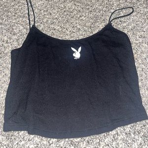 black playboy tank
